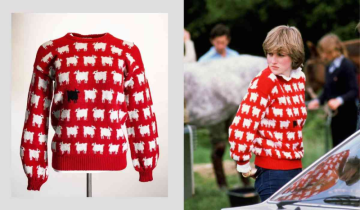 Princess Diana's iconic Black Sheep sweater auctioned for Rs. 10 crore