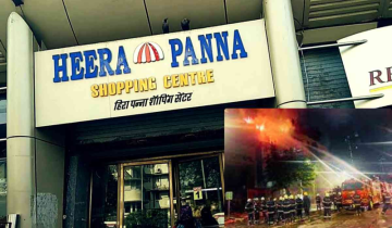 Fire Engulfs Mumbai's Heera Panna Mall: 14 Rescued, 4 Firefighters Hospitalized