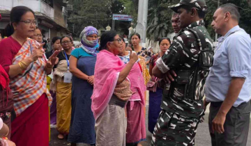 Security Measures Implemented as Protesters Clash with Authorities in Manipur