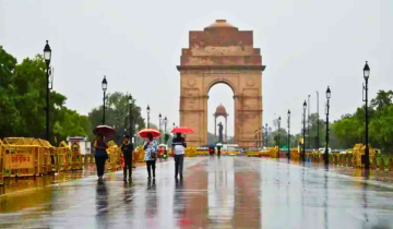 Rain and gusty winds break Delhi's heat