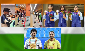 Asian Games updates: India wins 2 gold and 2 silver in shooting; 1 silver in Tennis