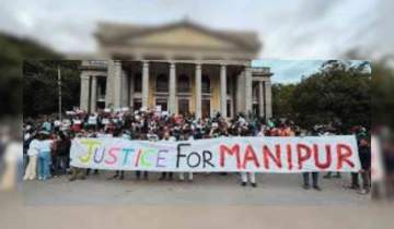 Absolute Lawlessness In Manipur - Mob attacks CM Biren's ancestral house