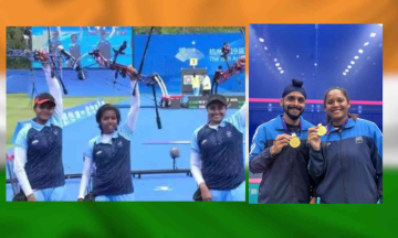 Asian Games: Second Gold in Archery clinched by Indian Women Compound team; 1 gold in historic squash mixed doubles