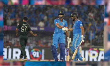 Rohit Sharma shies short of a century, leads India to victory vs Pakistan