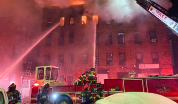 Tragic death of firefighter in intense Baltimore fire, 4 others injured