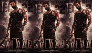 'Salaar' poster dropped on Prabhas' Birthday