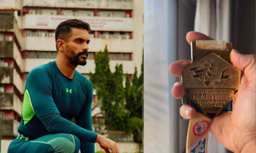 Angad Bedi bags gold at International Masters 2023, dedicates to dad