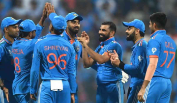 India dominates Sri Lanka, secures Semifinal Spot with record-breaking 302-run victory