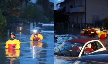 Torrential rains trigger floodings in Tuscany, Six dead, Two missing