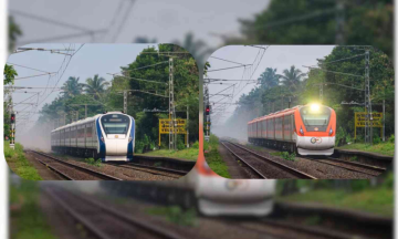 "Just looking like a wow": Railways posted pics of Vande Bharat from Kerala