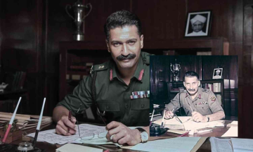 "Not handsome enough," according to Vicky Kaushal, to play Sam Manekshaw