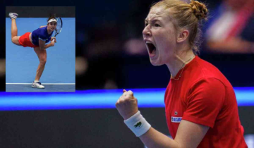 Czech Republic beats Defending champions Switzerland in Tennis Billie Jean Cup Opener