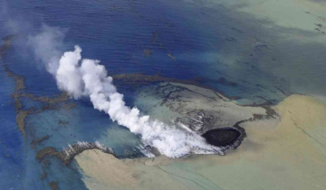 Japan: Undersea Volcano led to Eruption of New Island, will not last long says Experts