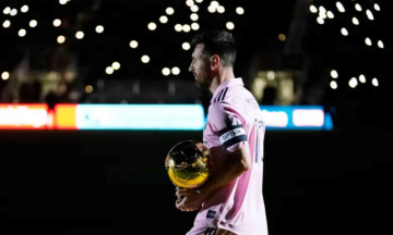 Inter Miami in exhibition match celebrates Lionel Messi's 8th Ballon d'Or