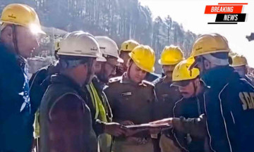 BREAKING - Tunnel Collapse Traps 40 Workers on Yamunotri National Highway in Uttarakhand