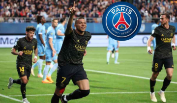 Kylian Mbappe scores Hat-trick goals to take PSG to top of Ligue 1