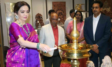 Nita Ambani launches new 'Swadesh' store to promote Indian craftwork