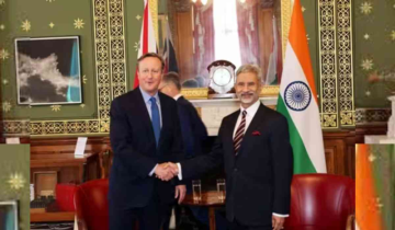 EAM Jaishankar Met Newly Appointed UK Foreign Minister Cameron, Global Issues discussed