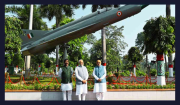 PM Modi Reveals Historic Fighter Jet from the 1971 War at Ranchi Raj Bhavan