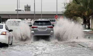 Heavy rains cause Floods in Dubai