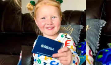 Meet Isla - The youngest female member of Mensa, High IQ Society