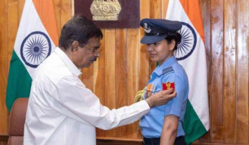 'Manisha Padhi' becomes india's first woman ADC