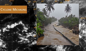 Cyclone Michaung - Landfall in AP,  Disaster Management Underway