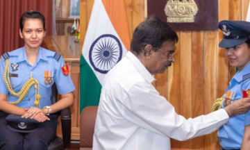 Manisha Padhi - India's first woman Aide-De-Camp to Mizoram Governor