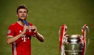 Thomas Mueller signs a contract extension with Bayern Munich until 2025