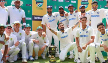 India defeated South Africa by 7 wickets in the shortest Test ever to tie 1-1