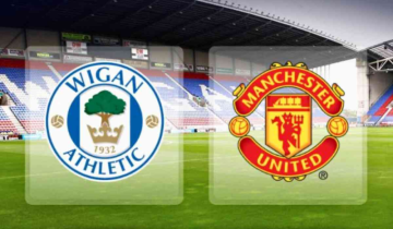 Man United comfortably secures a 2-0 victory against Wigan in the FA Cup