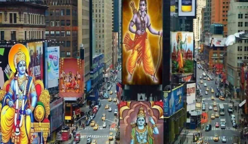 The frenzy of Ayodhya Ram Mandir consecration spreads to Times Square