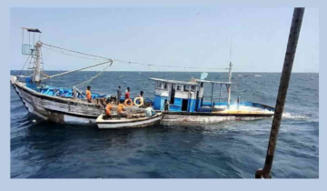 Kochi based Fishing Boat with 12 Fishermen on board rescued by Indian Coast Guard