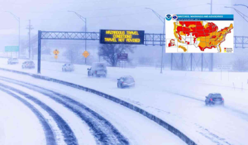 US experiencing Arctic Storm, State Emergency declared