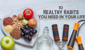 10 healthy habits to Achieve a Healthier 2024