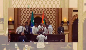 Tense session in Maldives Parliament leads to physical altercation