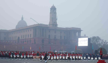 What is beating retreat ceremony 2024?