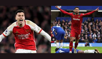 English Premier League 2023-24: Arsenal beat Liverpool 3-1 and Wolves stun Chelsea 4-2