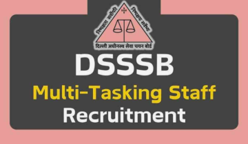DSSSB 2024 Recruitment open for 567 Multi Tasking Staff (MTS) positions