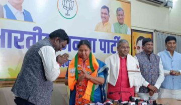 Jharkhand Congress Lone MP, Ex CM's Wife Switches to BJP
