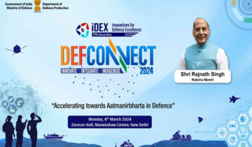 Defence Minister Rajnath Singh inaugurates ‘DefConnect 2024’ in New Delhi