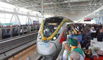 PM Modi remotely inaugurates the Delhi-Meerut-Ghaziabad, RRTS corridor