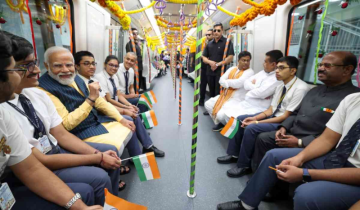 PM Modi inaugurates India's first underwater metro service in Kolkata