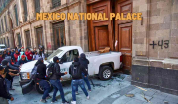 Protesters Breach Mexico's Presidential Palace Over 2014 Student Disappearance