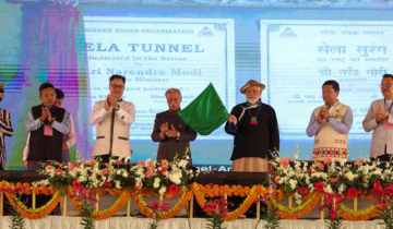 PM Modi inaugrates world's longest twin tunnel in Arunachal Pradesh