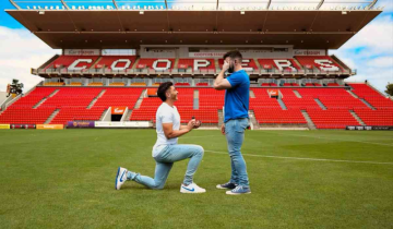 Australian Gay Footballer Josh Cavallo Announces Engagement at Adelaide United Stadium