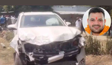 Car in Convoy of Brij Bhushan Sharan Singh's Son Runs Over Bike in UP's Gonda, Two killed