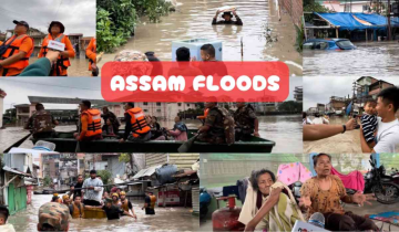 Assam flood situation worsens, 6 dead, over 2L people affected