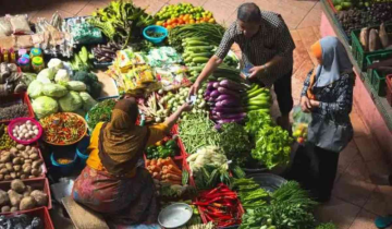 India's Inflation Drops, Food Prices High