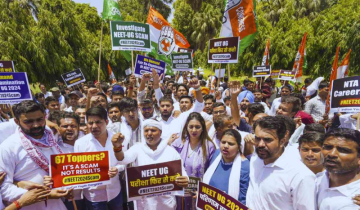 NEET-UG 2024 Row Updates: The Congress holds nationwide protests while SC hears pleas on cancellation of the exam